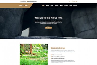 Wildlife Html Website Template
