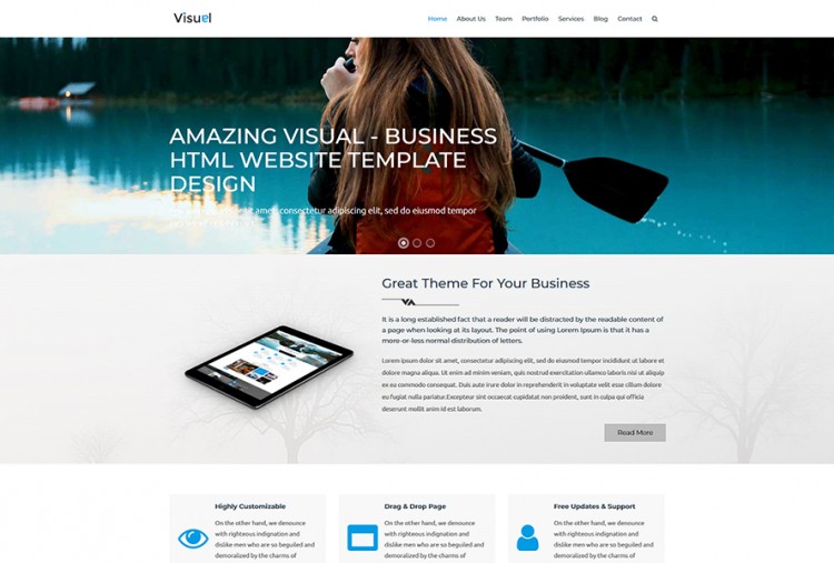 Best Business HTML Website Template