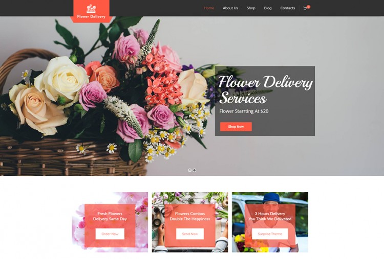 Flower Shop WordPress Theme | Store WP Themes