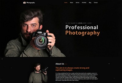 Photography Portfolio WordPress Theme