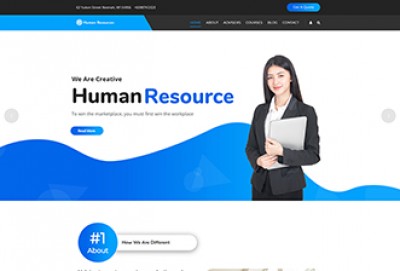 Human Resource Management WordPress Theme