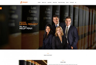 Lawyer And Attorney WordPress Theme