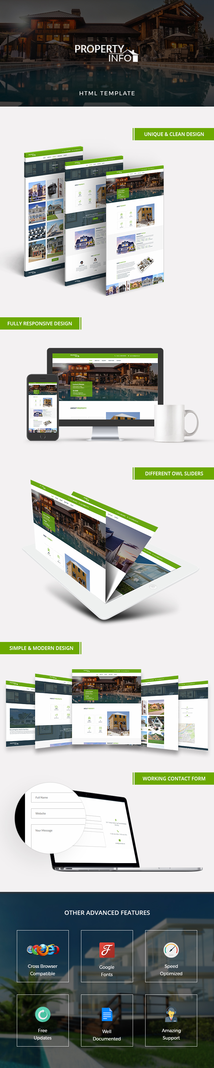 Real Estate Agency HTML Website Template