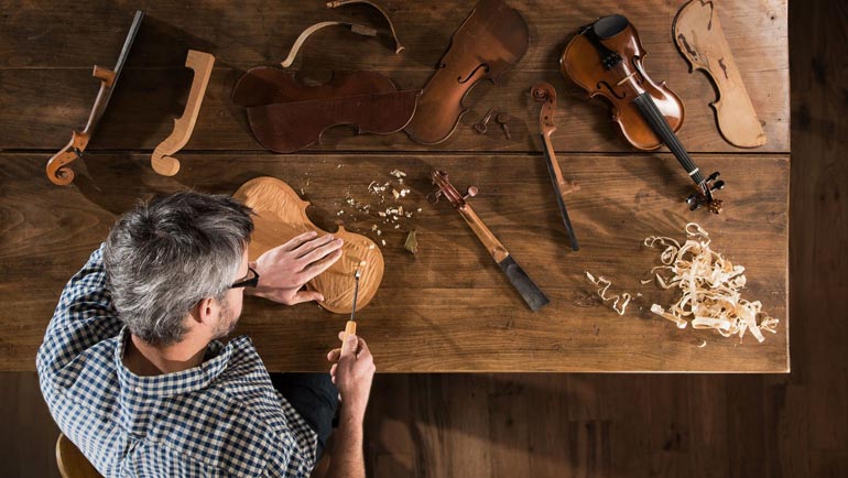 Violin Design Through Wood