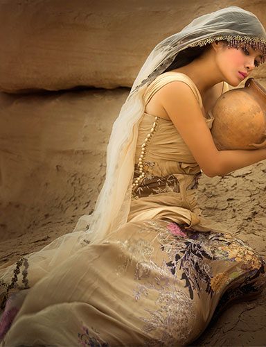 Beautiful women artistic painting