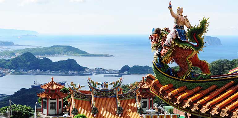 Taiwan Also known as “Formosa”, the stunning beauty of