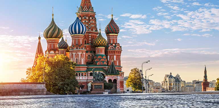 Russia is among the most stunning as well as tourist